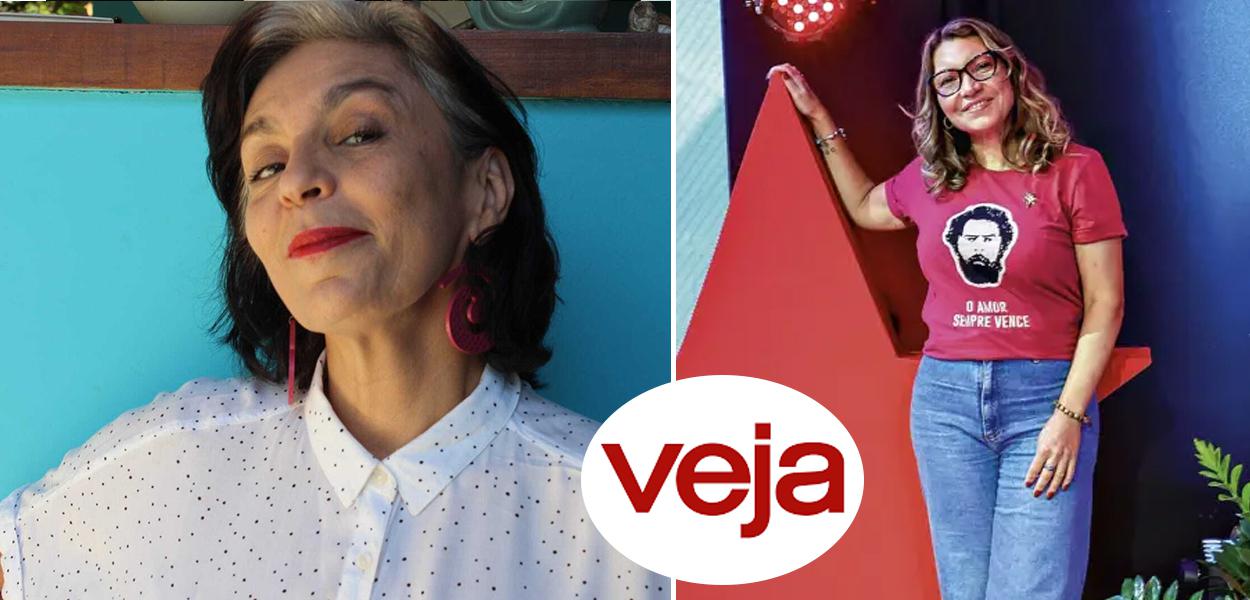 Cynara Menezes e Rosângela da Silva, a 'Janja'