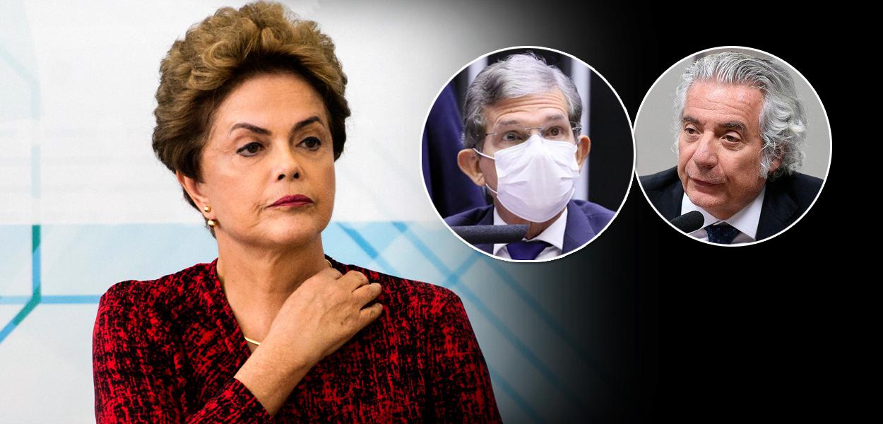 Dilma, Luna e Adriano Pires