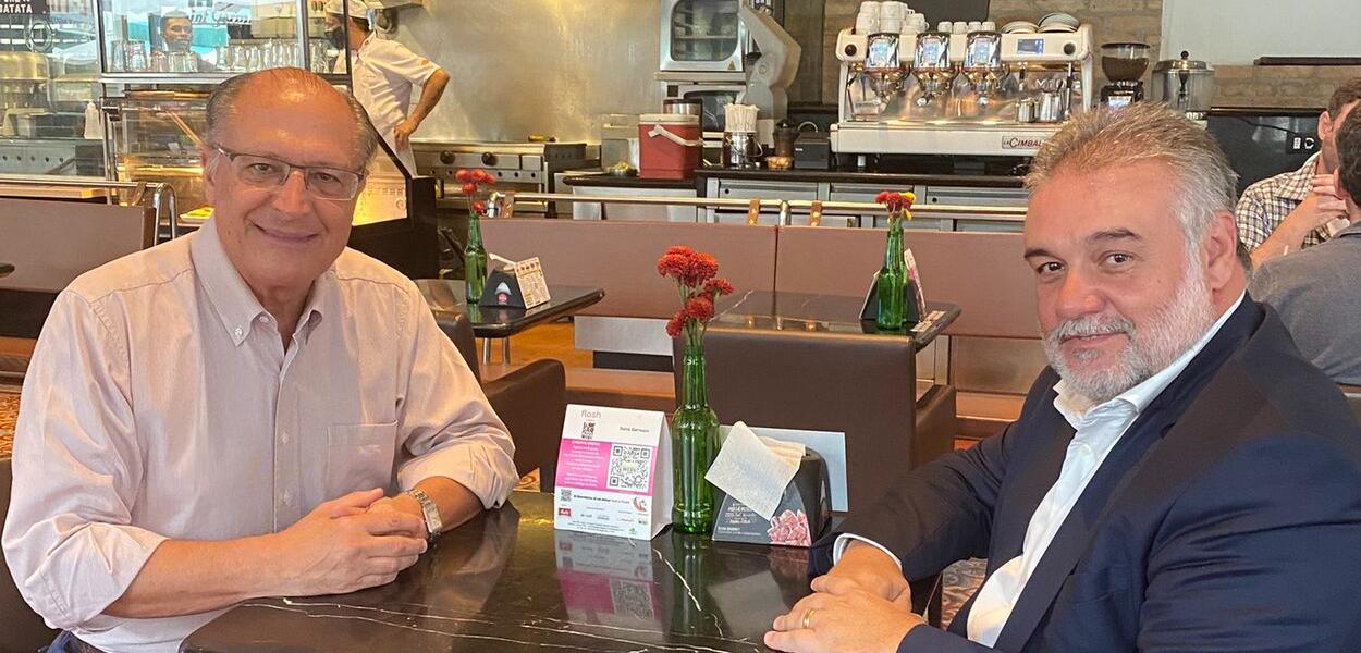 Geraldo Alckmin e Valdir Oliveira