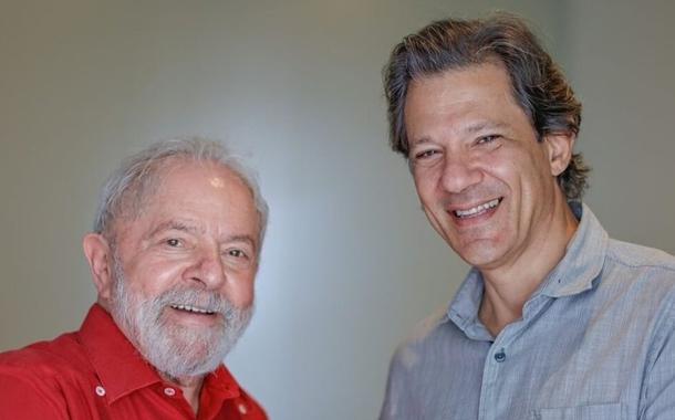 Lula e Fernando Haddad