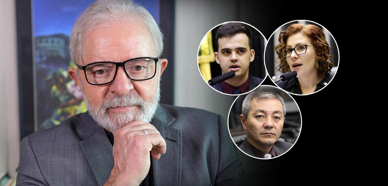 Lula, Junio Amaral, Carla Zambelli e Coronel Lee