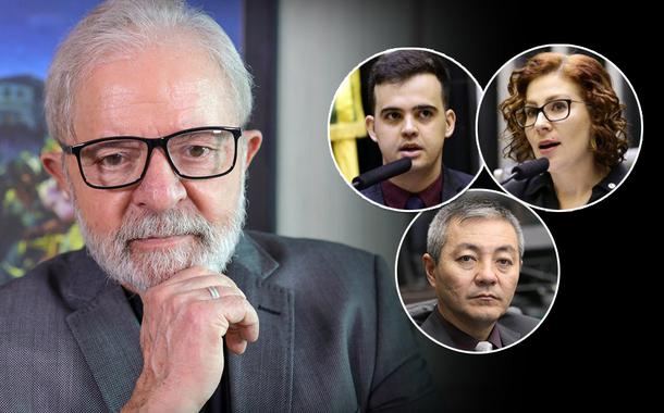 Lula, Junio Amaral, Carla Zambelli e Coronel Lee