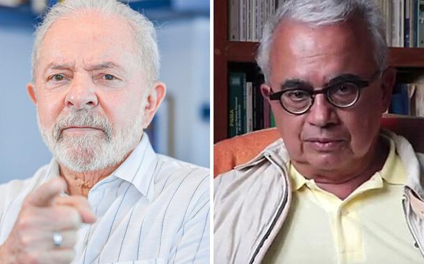 Ex-presidente Luiz Inácio Lula da Silva e Marcos Coimbra