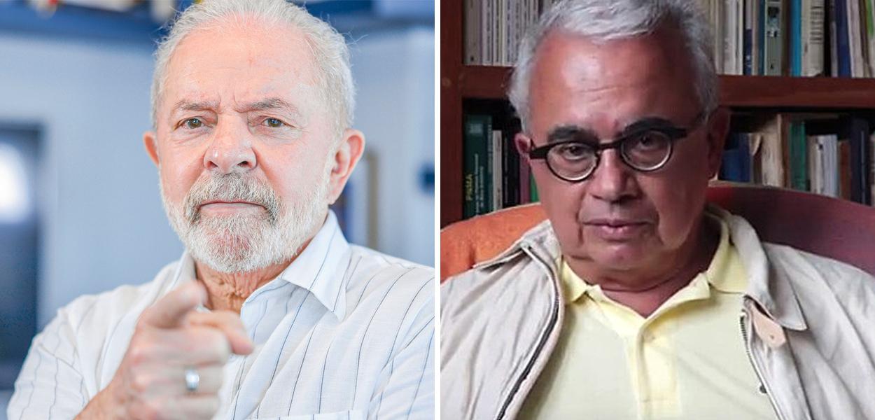 Ex-presidente Luiz Inácio Lula da Silva e Marcos Coimbra