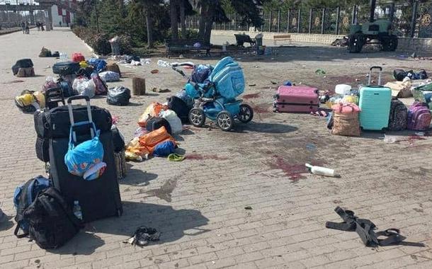 Ataque à estação de trem de Kramatorsk, no Donbass