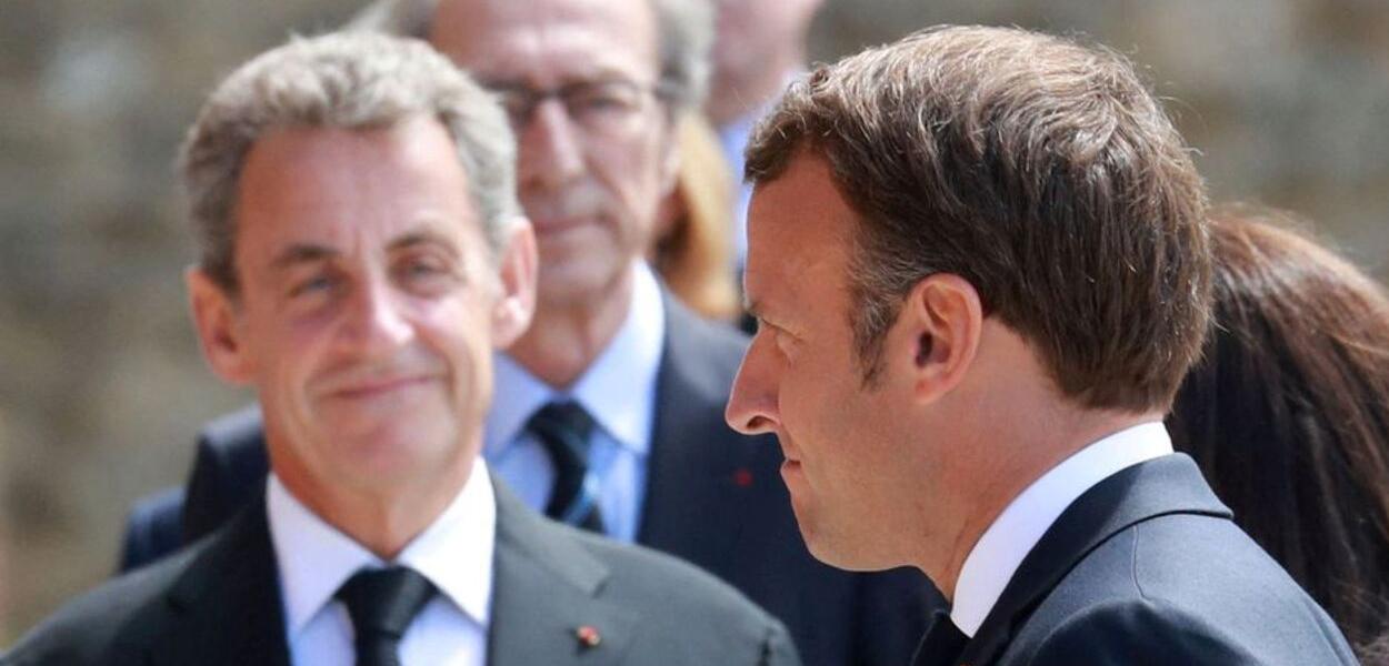 Nicolas Sarkozy e Emmanuel Macron