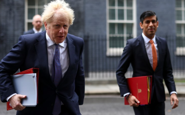 Boris Johnson e Rishi Sunak