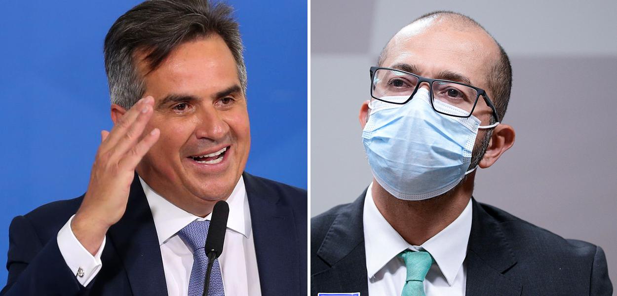 Ciro Nogueira  e presidente do Cade, Alexandre Cordeiro