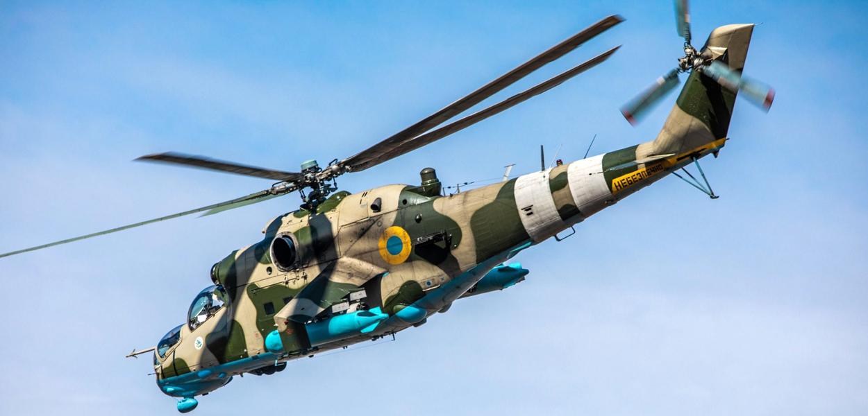 Helicóptero Mi-24 ucraniano