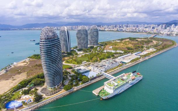 Porto de livre comércio de Hainan, na China