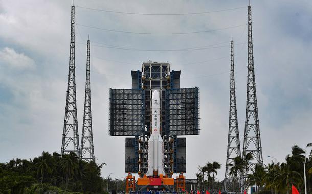 Local de lançamento de Naves Espaciais de Wenchang, na Província de Hainan, sul da China