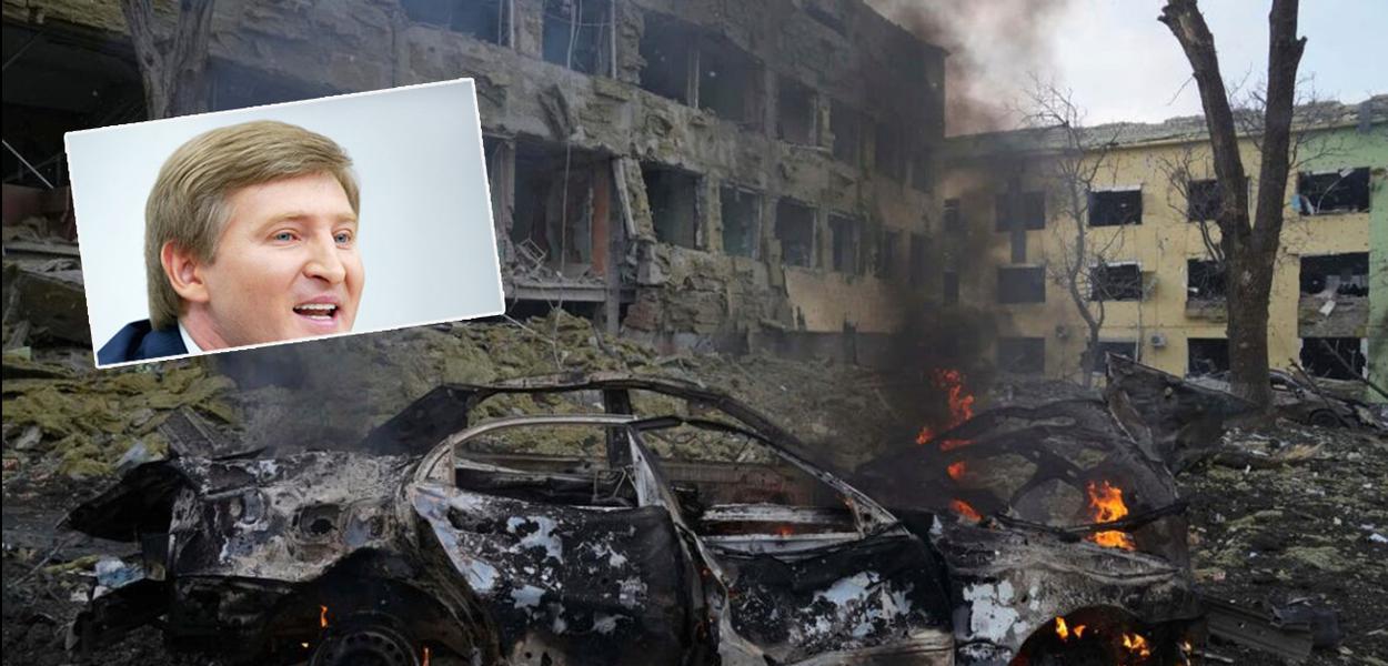 Rinat Akhmetov e a cidade de Mariupol