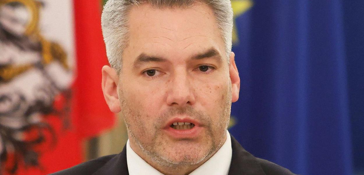 Chanceler austríaco Karl Nehammer