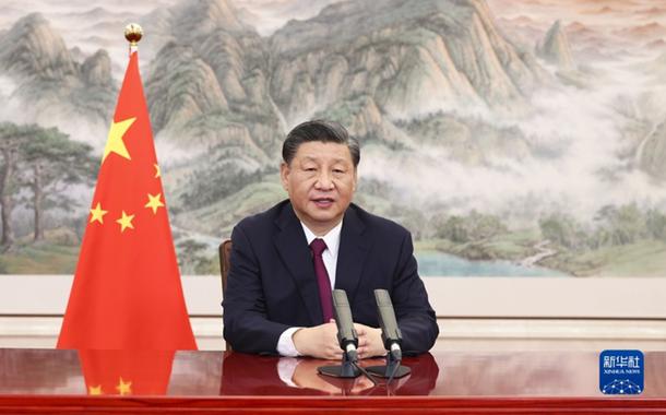 Xi Jinping se dirige ao Fórum Boao-2022