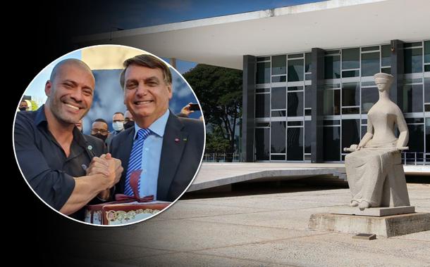 STF-Jair Bolsonaro-Daniel Silveira