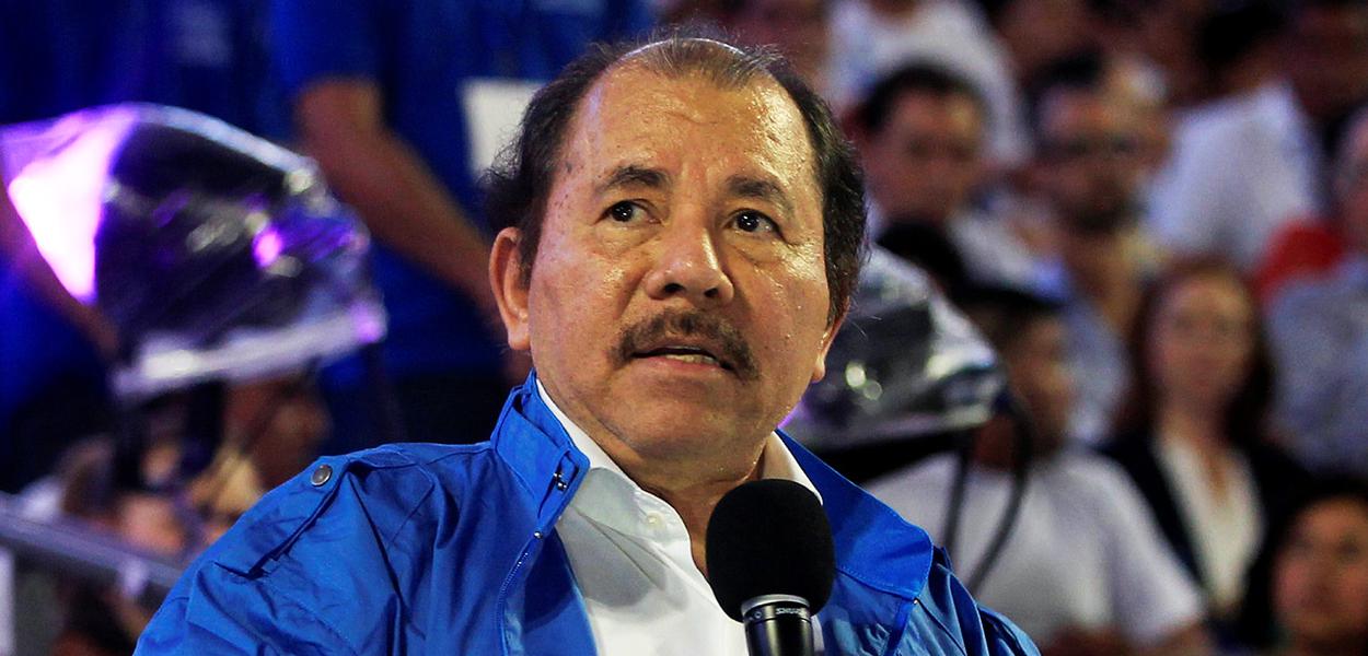 Daniel Ortega, presidente da Nicarágua (Foto: OSWALDO RIVAS - Reuters) Daniel Ortega, presidente da Nicarágua