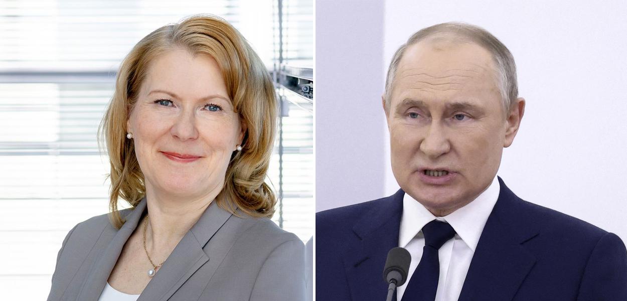 Tiina Tuomela e Putin