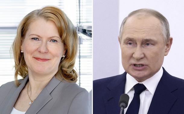 Tiina Tuomela e Putin