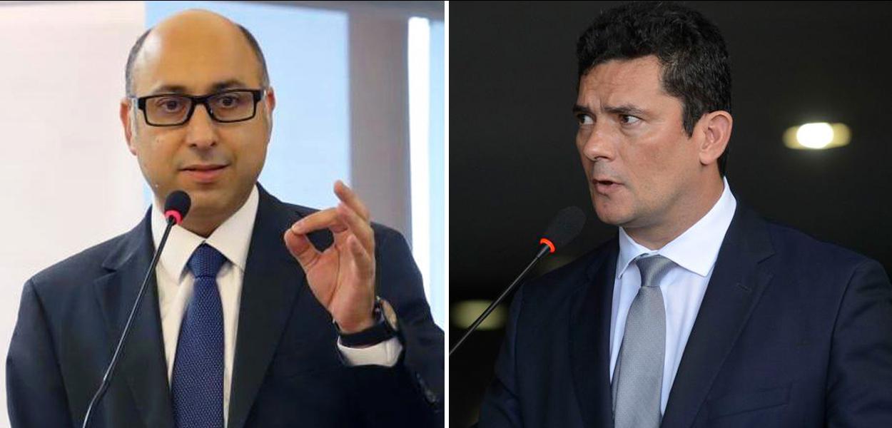 Advogado Fernando Fernandes e ex-juiz Sérgio Moro