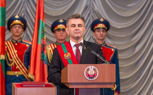 Krasnoselsky durante sua posse em 2016.