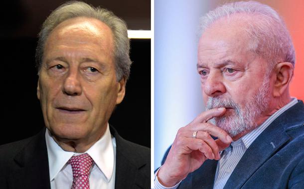 Ricardo Lewandowski e o ex-presidente Luiz Inácio Lula da Silva