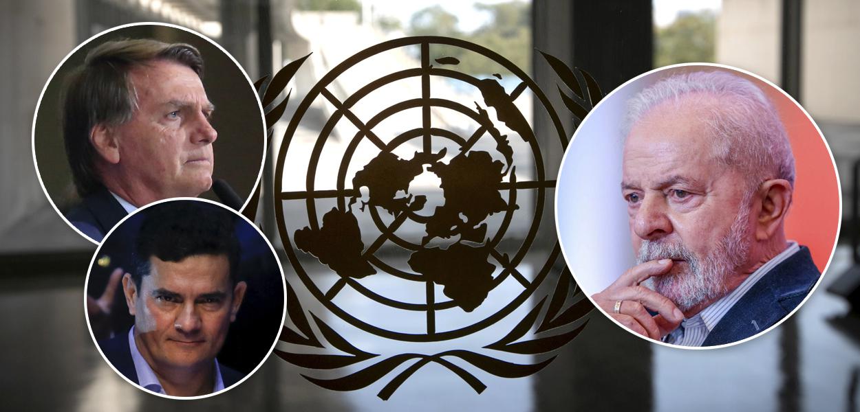 Bolsonaro, Moro, ONU e Lula