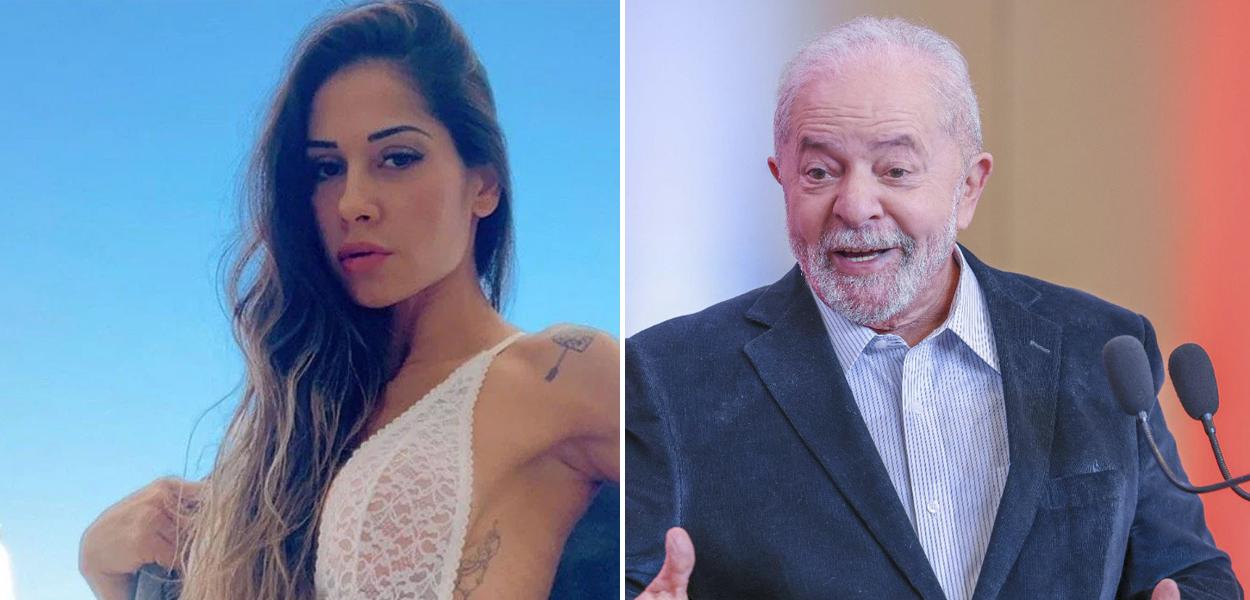 Maíra Cardi e Lula