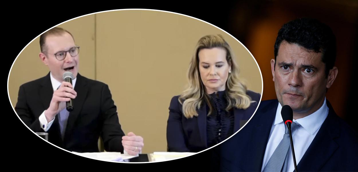 Cristiano Zanin Martins, Valeska Teixeira Zanin Martins e Sergio Moro