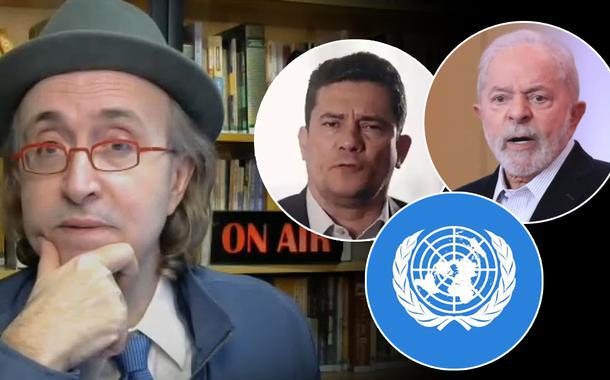 Jornalista Reinaldo Azevedo, Sergio Moro, ex-presidente Luiz Inácio Lula da Silva e a ONU