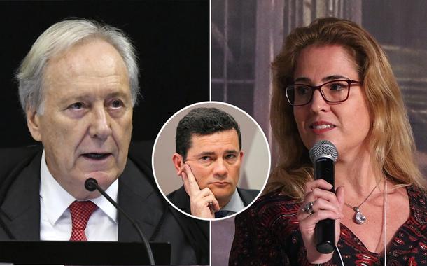 Ricardo Lewandowski, Sergio Moro e Gabriela Hardt