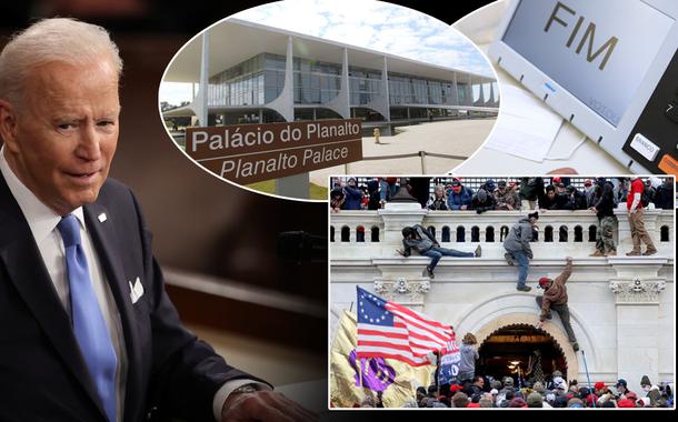 Joe Biden, ataque ao Capitólio, urnas e o Palácio do Planalto