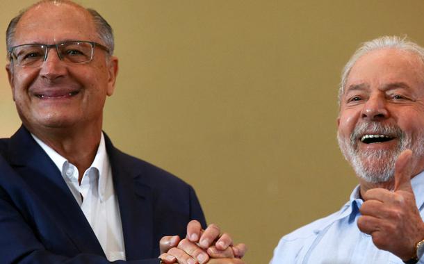 Geraldo Alckmin e o ex-presidente Luiz Inácio Lula da Silva