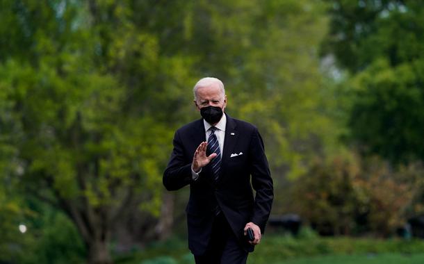 Presidente dos EUA, Joe Biden, retorna à Casa Branca
01/05/2022
REUTERS/Elizabeth Frantz