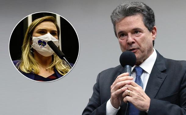 Marília Arraes e André de Paula
