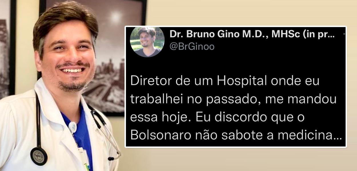 Médico cearense Bruno Gino