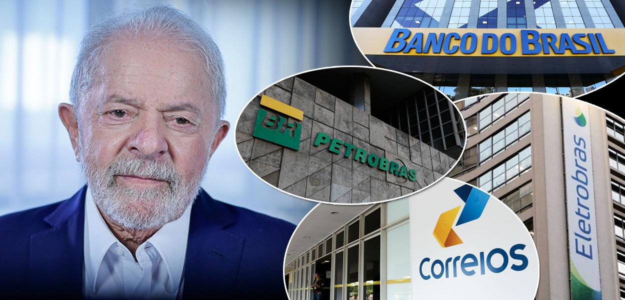 Luiz Inácio Lula da Silva, Petrobras, Correios, Banco do Brasil e a Eletrobras