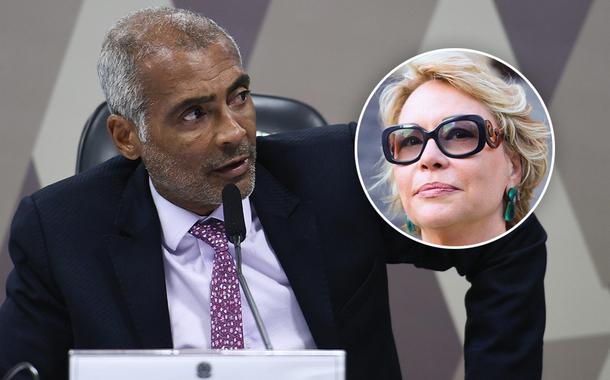 Romário e Rogeria Bolsonaro