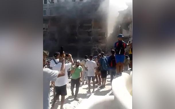Hotel Saratoga, em Havana, após explosão06