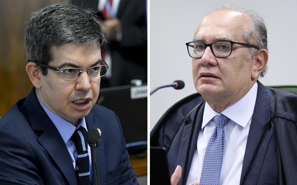 Randolfe Rodrigues e Gilmar Mendes