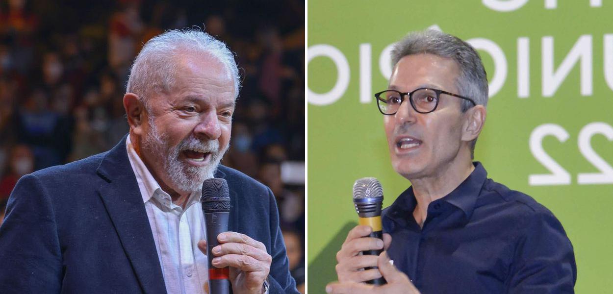 Lula e Romeu Zema