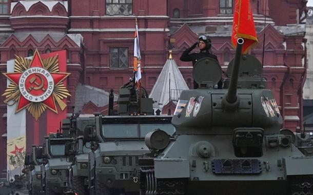 Desfile militar do Dia da Vitória, Praça Vermelha, Moscou