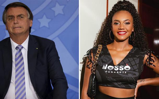 Bolsonaro e Jessi Alves