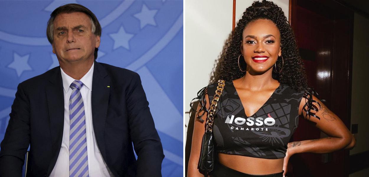 Bolsonaro e Jessi Alves