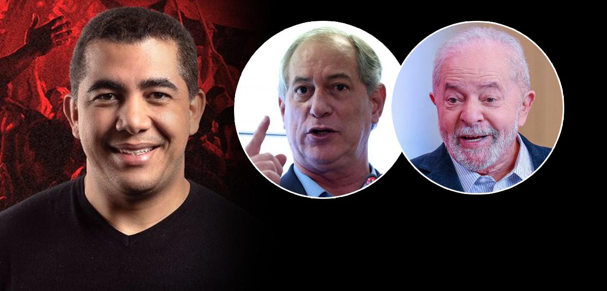 Miguel Corrêa, Ciro Gomes e o ex-presidente Luiz Inácio Lula da Silva
