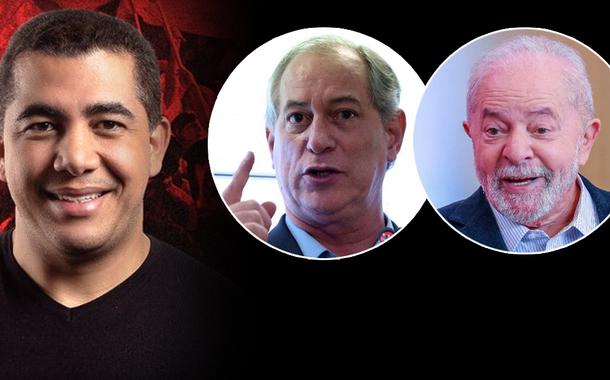 Miguel Corrêa, Ciro Gomes e o ex-presidente Luiz Inácio Lula da Silva