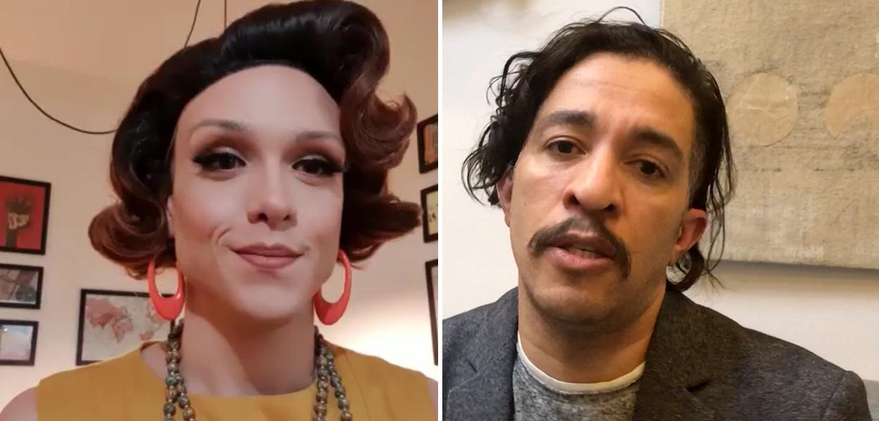 Rita von Hunty e Jean Wyllys