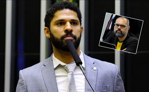 Deputado federal David Miranda e Allan dos Santos