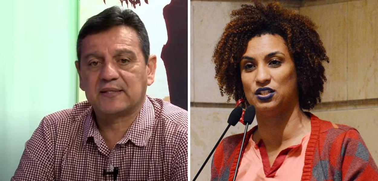 Vereador de Santos Sérgio Santana e Marielle Franco