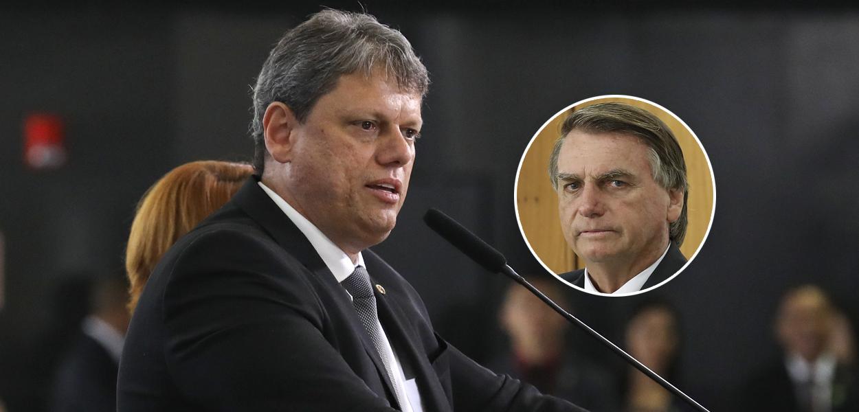 Tarcísio Freitas e Bolsonaro