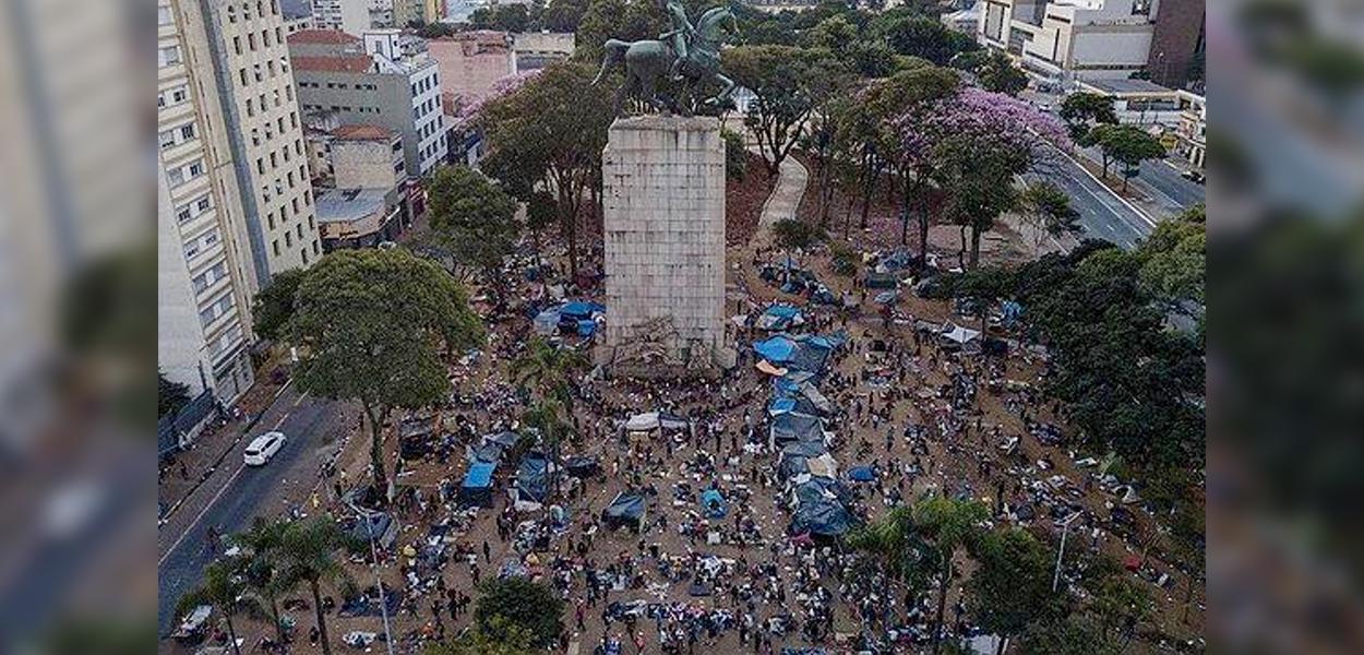 Cracolândia no centro de São Paulo (Foto: Reprodução) Cracolândia no centro de São Paulo